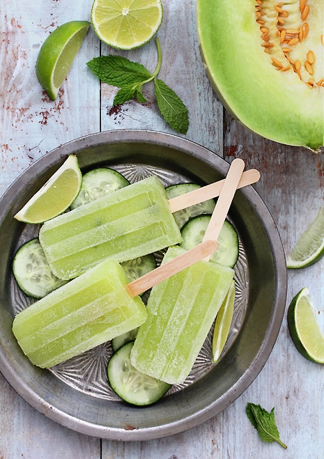 Honeydew Cucumber Margarita Popsicle_Bakers Royale Honeydew Cucumber Margarita Popsicle
