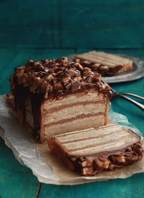 Snickers Icebox Cake Bakers Royale Snickers Cake 