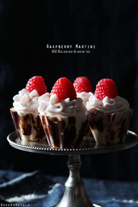 Raspberry Martini Shooters by Bakers Royale Raspberry Martini Shooters by Bakers Royale Raspberry Martini Mousse Shooters
