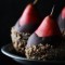 Chocolate Dipped Pears with Almond Crunch from Bakers Royale
