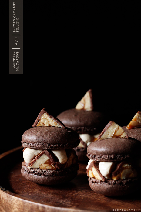 Snickers Macaron by Bakers Royale Snickers Macaron
