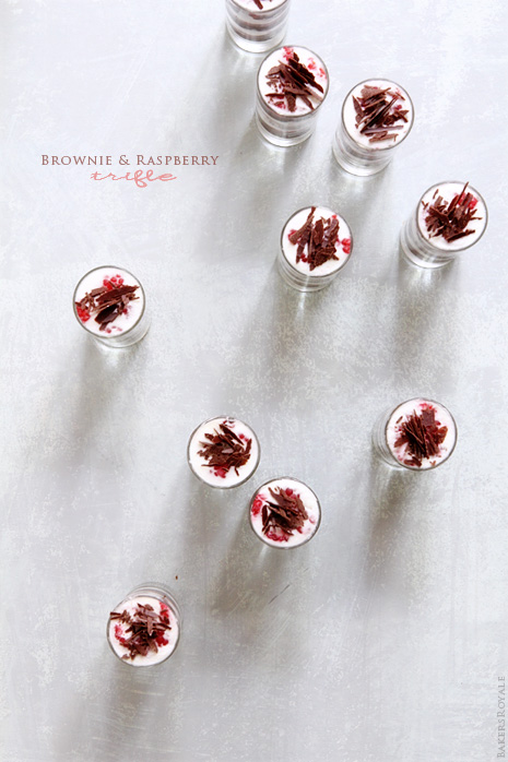 Brownie and Raspberry Trifle via Bakes Royale Bronwie and Raspberry Trifle via Bakes Royale1 Brownie and Raspberry Trifle