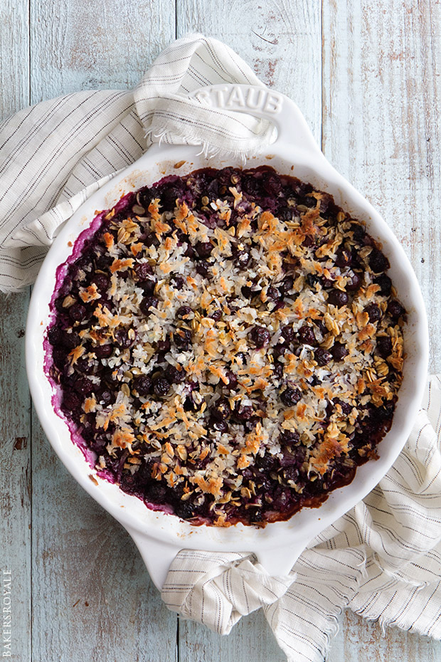 Blueberry Baked Oatmeal | Bakers Royale