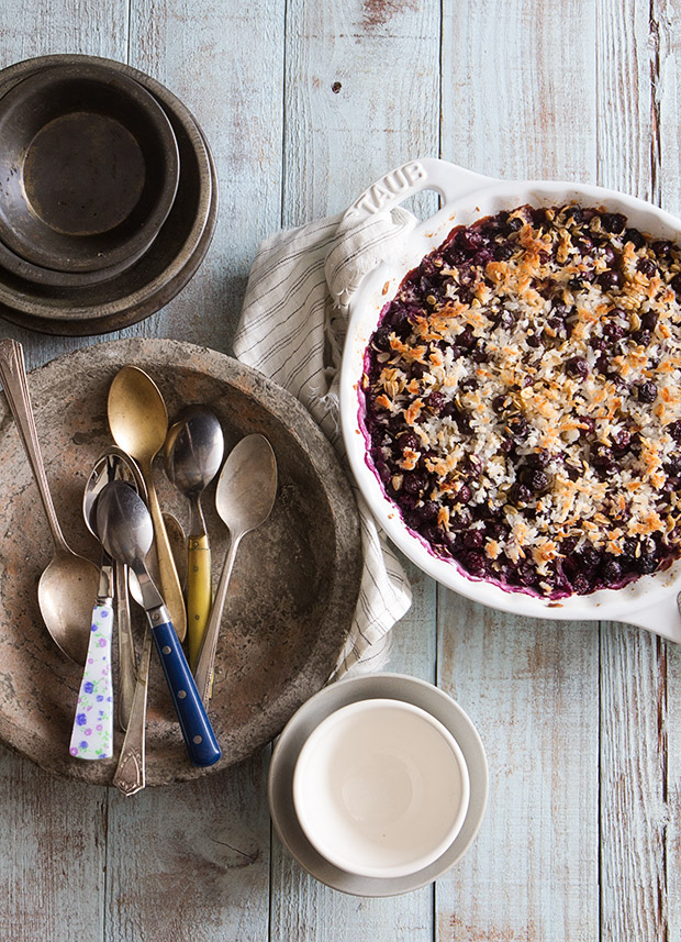 Blueberry Baked Oatmeal _ Bakers Royale
