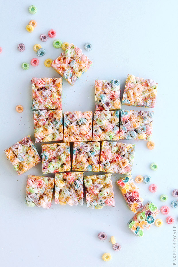 Cereal Marshmallow Bars | Bakers Royale