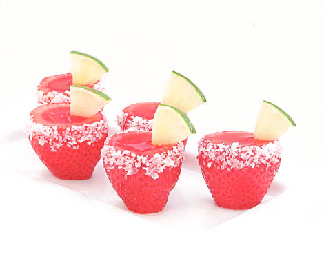 #1 Strawberry Maragarita Jello Shooter