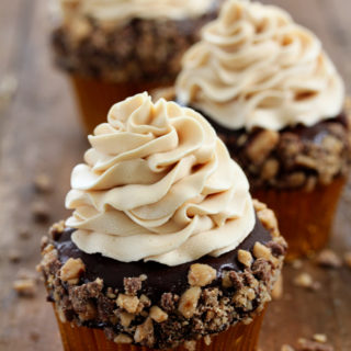 Toffee Crunch Cupcakes