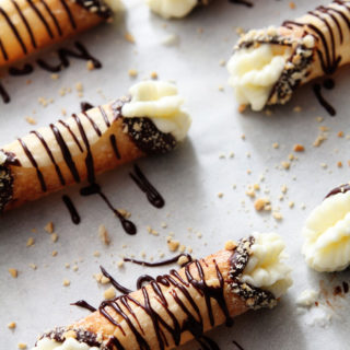 Brown Butter Rum Cannoli