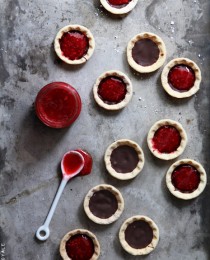 Raspberry and Chocolate Mini Tartlets by Bakers Royale 210x260