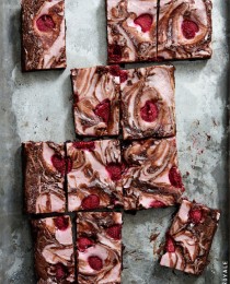 Raspberry Cheesecake Brownie by Bakers Royale2 210x260