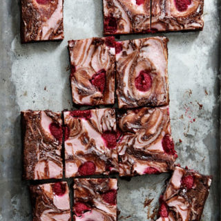 Raspberry Cheesecake Brownie