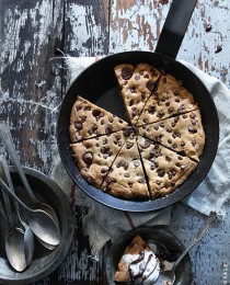 Skillet Chocolate Chip Cookie by Bakers Royale2 210x260