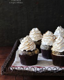 Smores Cupcakes via Bakers Royale2 210x260
