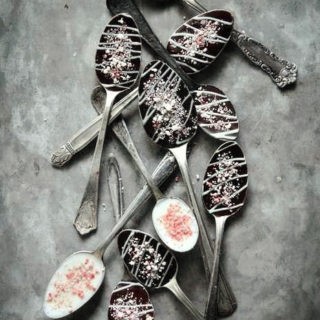 Peppermint Chocolate  Spoons
