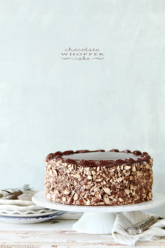 Chocolate Whopper Cake via Bakers Royale