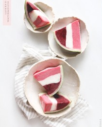 Layered Sorbet Watermelon Wedges via Bakers Royale 210x260