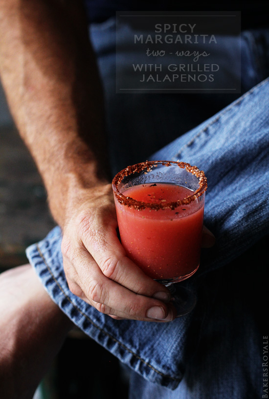 Strawberry and Grapefruit Jalapeno Margarita from Bakers Royale