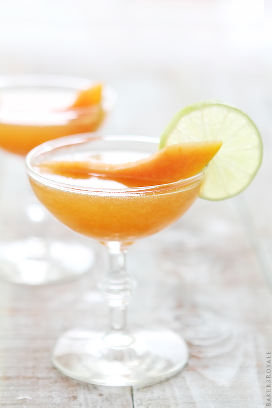 Cantaloupe Daiquiri via Bakers Royale