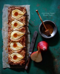 Gluten Free Pear Tart via Bakers Royale 210x260