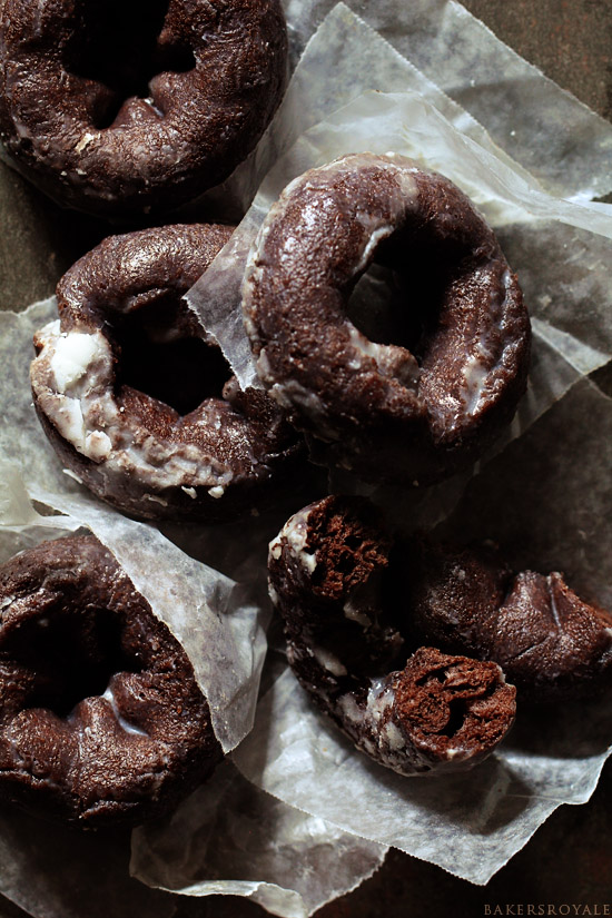 Chocolate Doughnut via Bakers Royale