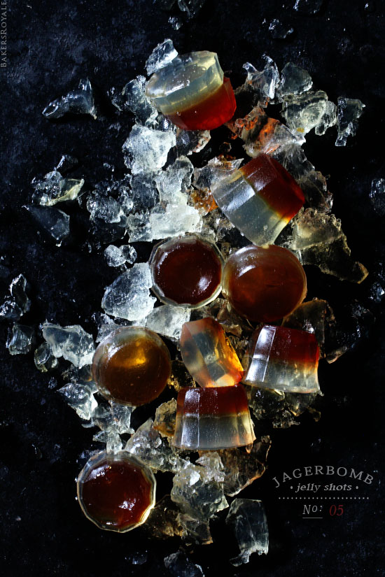 Jagerbomb Jelly Shot from Bakes Royale