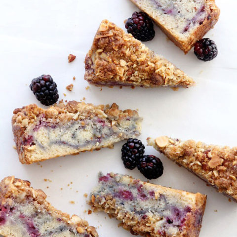 Blackberry and Almond Coffee Cake