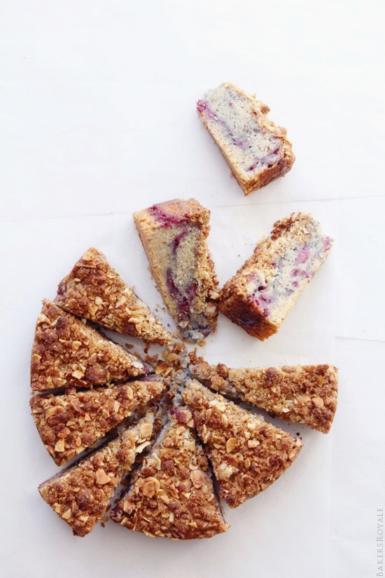 Blackberry Coffee Cake from Bakers Royale