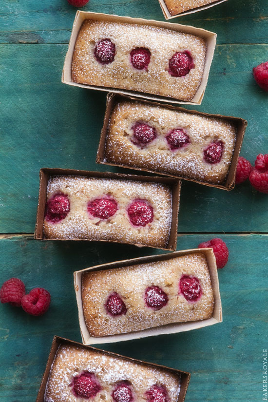 Coconut and Raspberry Financier from Bakers Royale