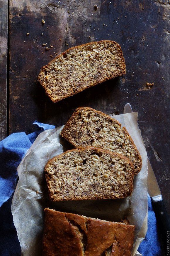Toasted Pecan & Coconut Banana Bread | Bakers Royale