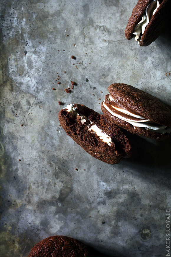 Brownie Sandwich Cookies | Bakers Royale