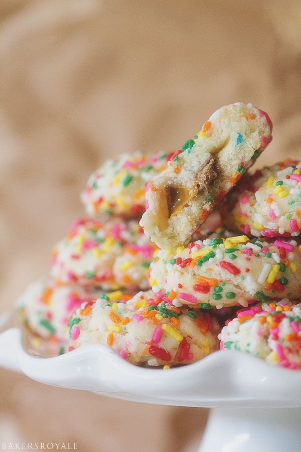 Candybar Funfetti Cookies by Bakers Royale