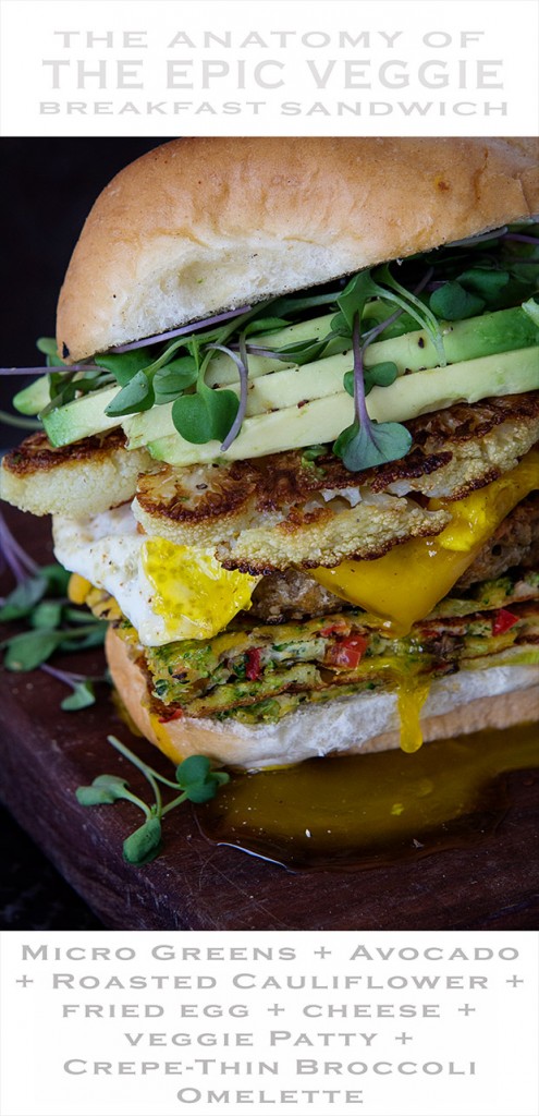The Epic Veggie Sandwich with Bakers Royale