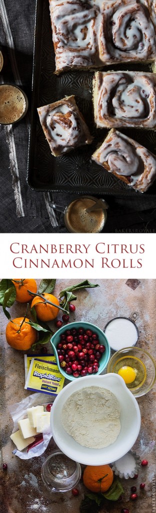 Cranberry Citrus Cinnamon Rolls
