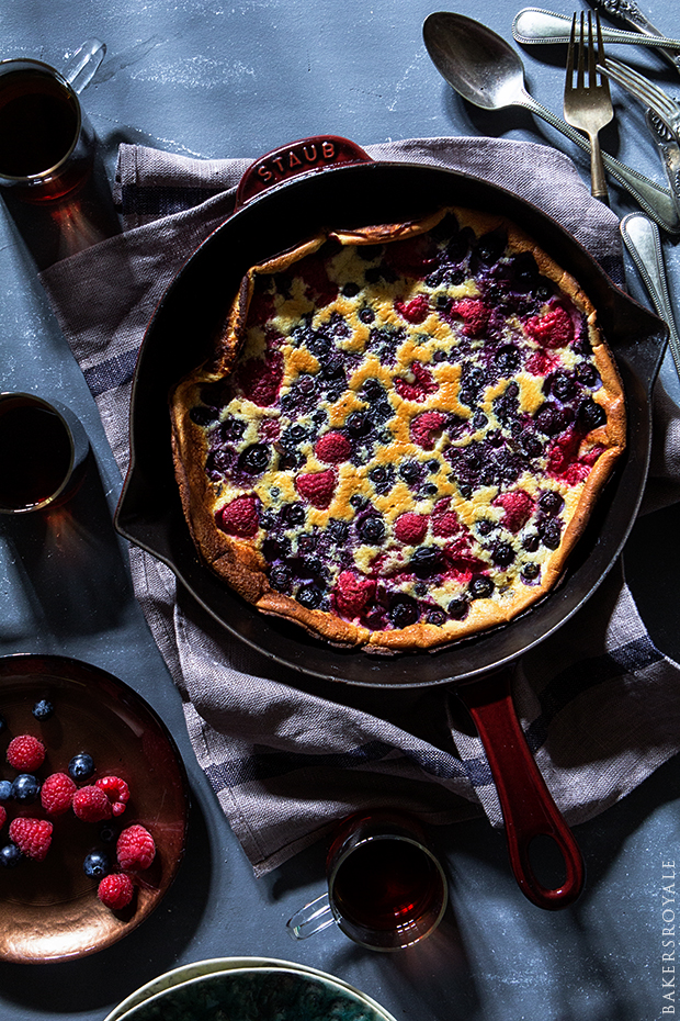 Mixed Berry Dutch Baby | Bakers Royale