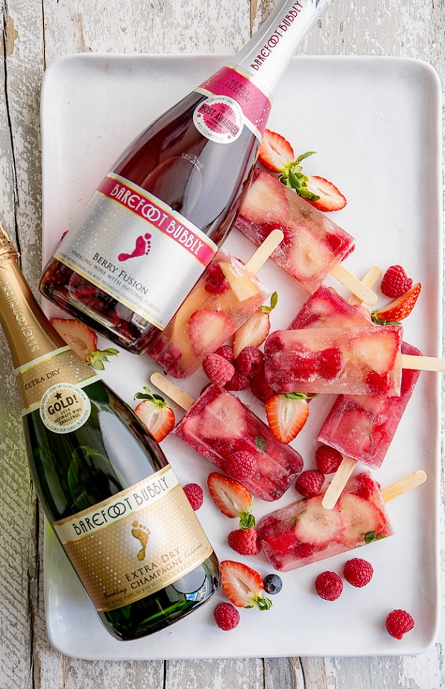 Champagne Popsicles - Bakers Royale