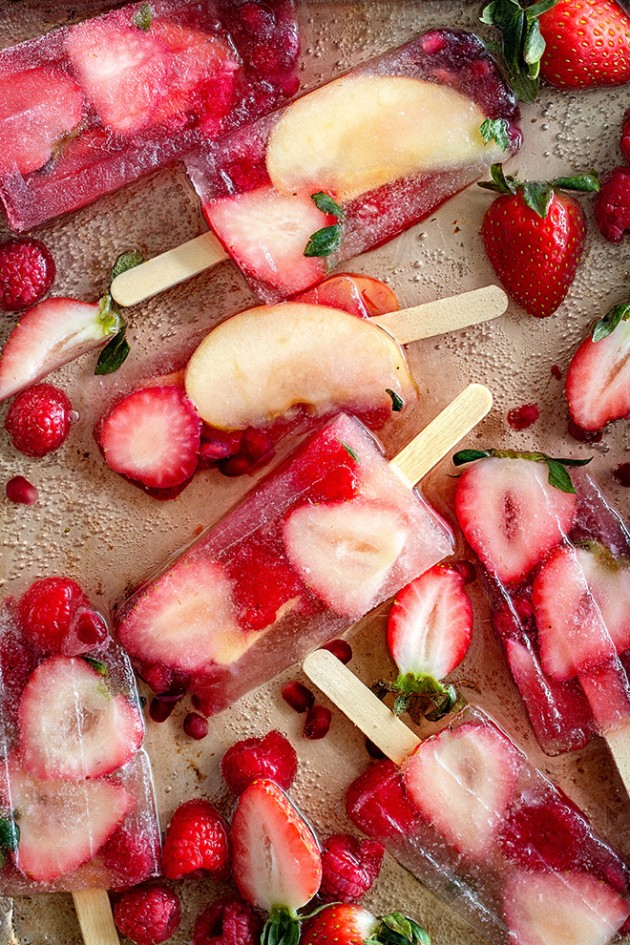 Champagne Popsicles on Champagne | Bakers Royale