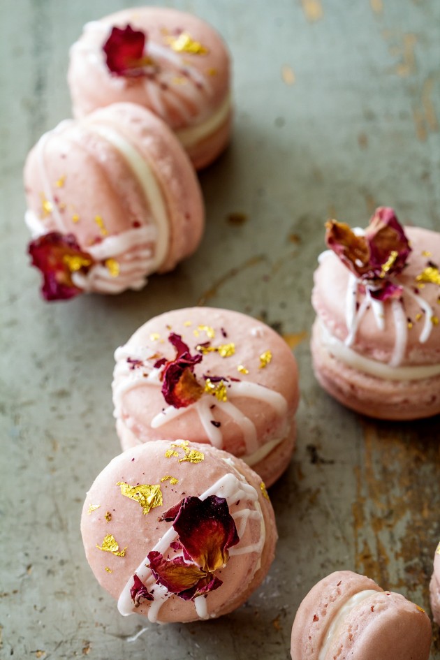 Jasmine Rose Macarons via Bakers Royale