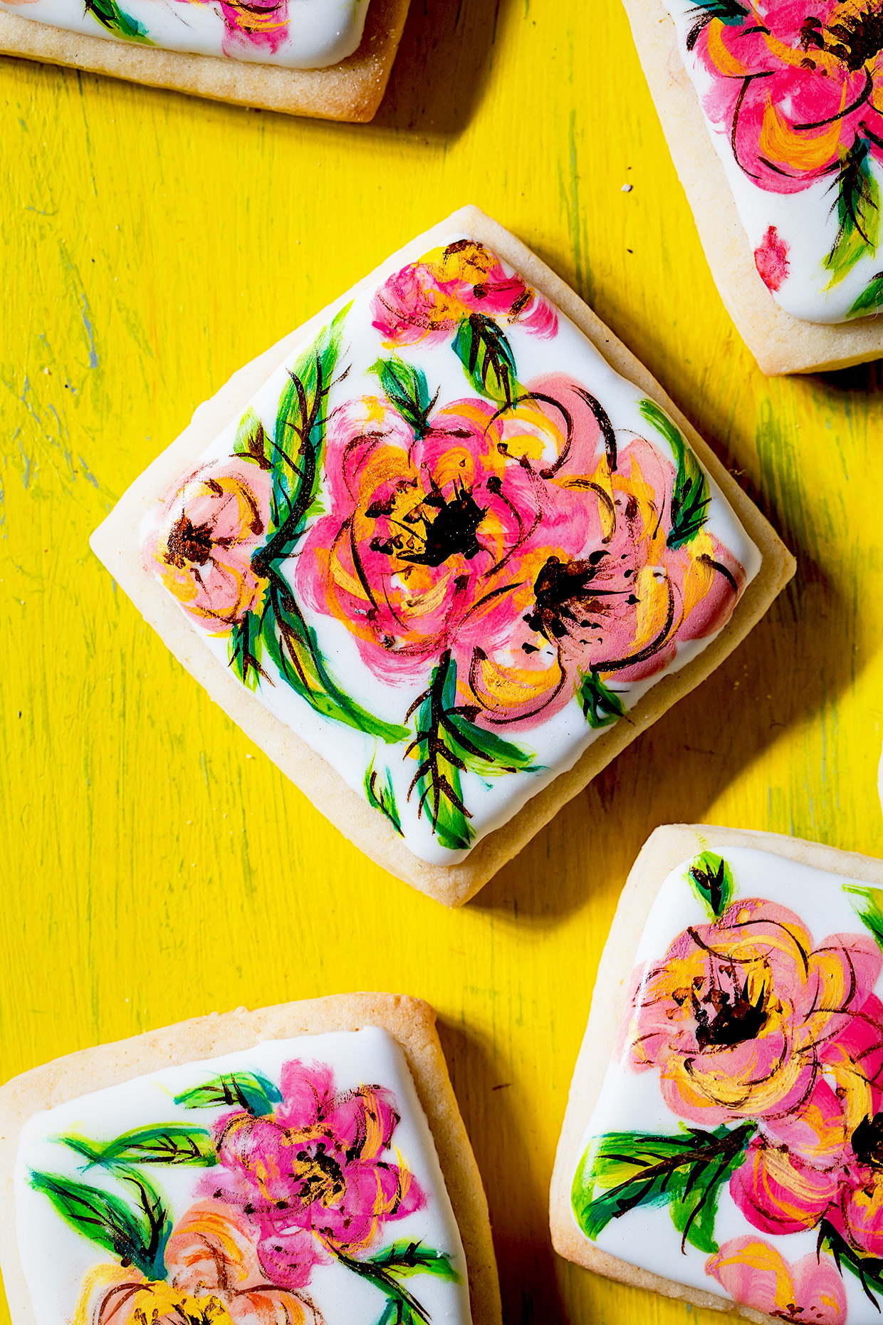 HandPainted Sugar Cookies with Easy Royal Icing Bakers Royale