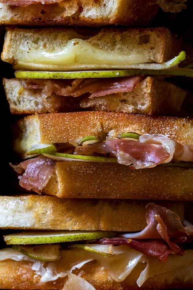 Apple Chutney and Prosciutto Melt with Gruyere and Pears - Bakers Royale copy