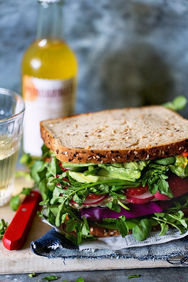 Ultimate Veggie Sandwich | Bakers Royale