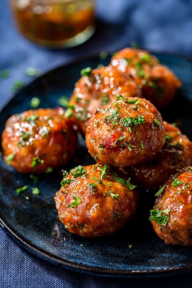 Orange Chicken Meatballs | Bakers Royale