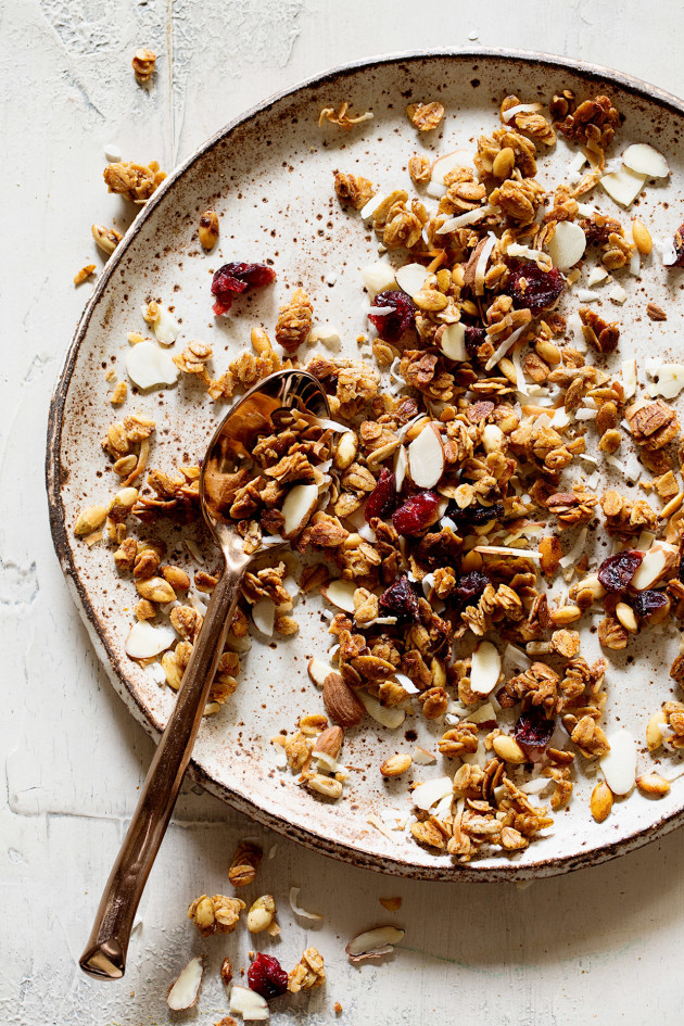 Orange and Cranberry Granola | Bakers Royale