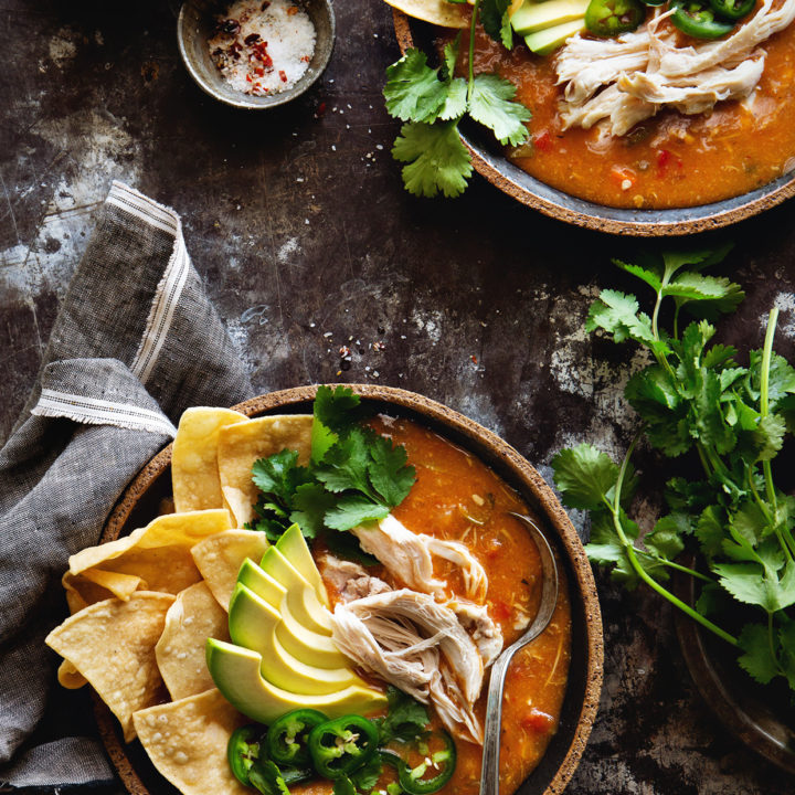 Easy Chicken Tortilla Soup