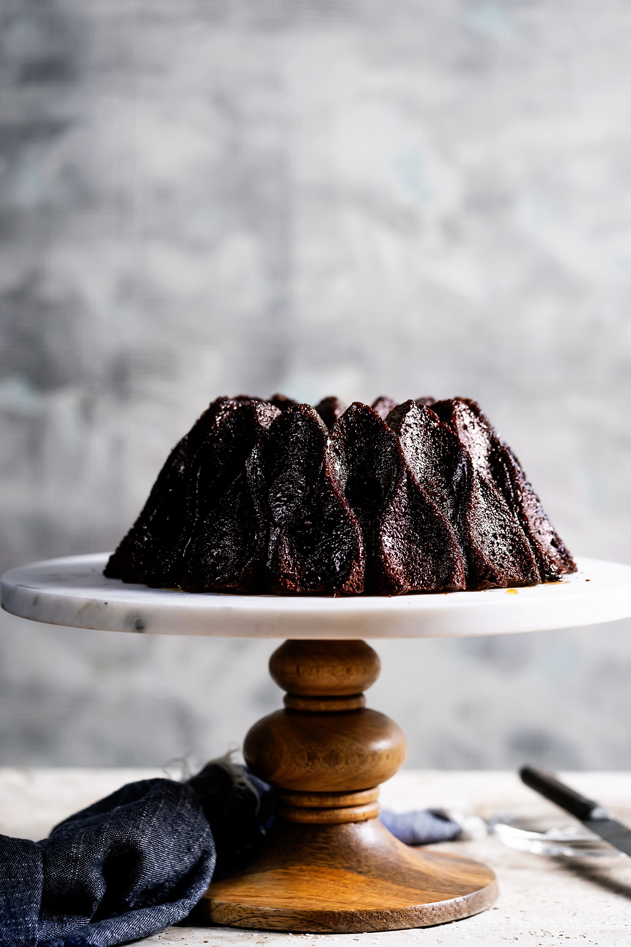 Chocolate Rum Cake From Scratch