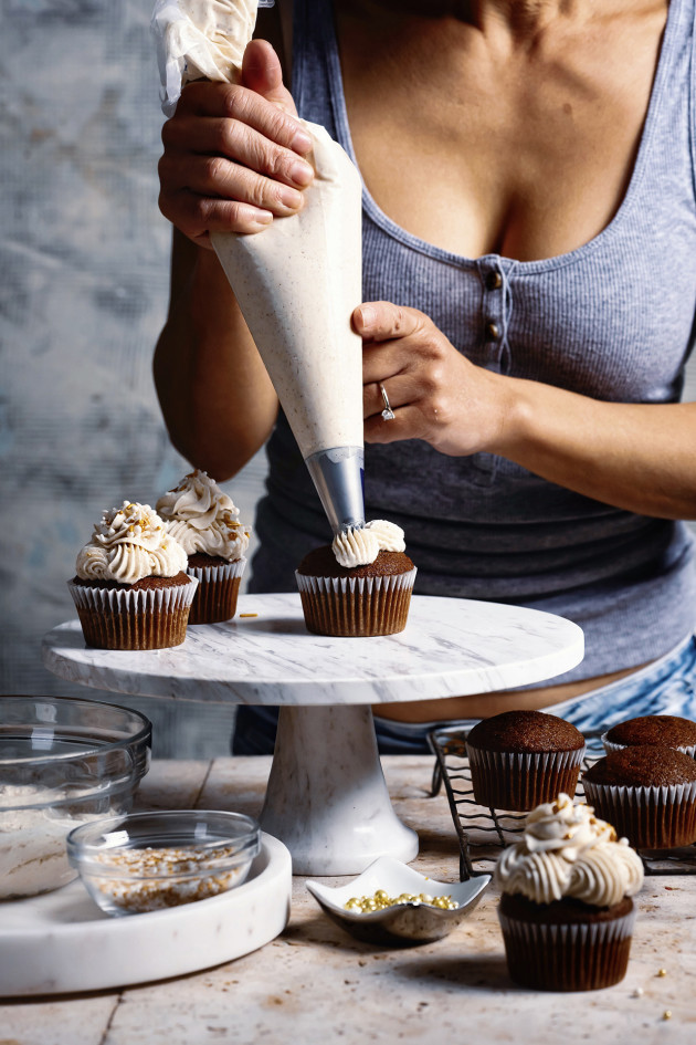 Gingerbread Cupcakes with Brown Butter Frosting | Bakers Royale