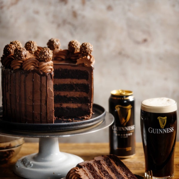 Chocolate Guinness Cake recipe with step-by-step photos.