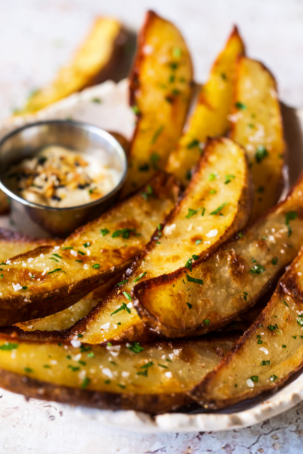 Crispy Oven Baked Potato Wedges | Bakers Royale